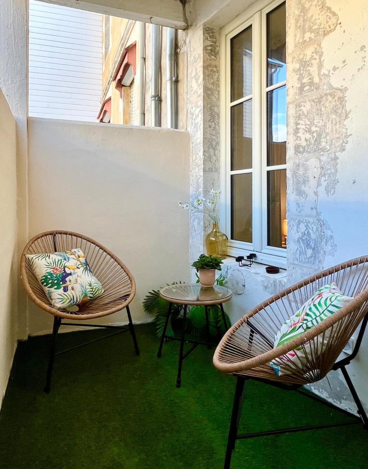 Appartamento Escapade Vintage Avec Terrasse En Centre Historique La Rochelle  Esterno foto